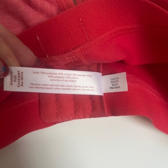 NWT Lane Bryant/Cacique Unlined Full Coverage No Wire Bra Size 44B - Picture 4 of 6